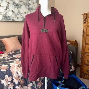 Victorias Secret Pink Half Zip Sweatshirt